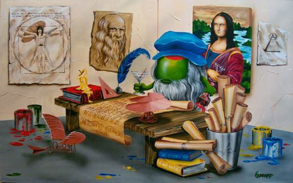 Michael Godard Da Vinci (AP)